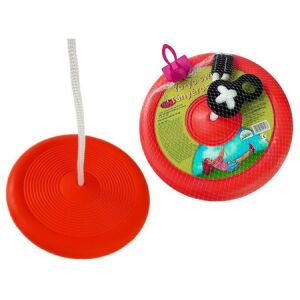 Gyermekkerti kerek tányérhinta 423 piros – 8560 146215173 - Szabadtéri játék és felszerelés
