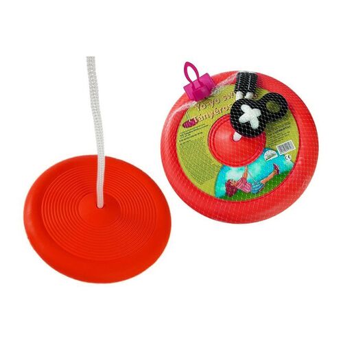 Gyermekkerti kerek tányérhinta 423 piros – 8560