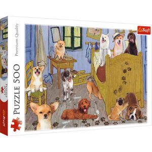 Puzzle – 500 – Van Gogh szobája: Kutyaforradalom Trefl 37539- 27874 146215177 - Puzzle & Kirakó