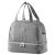 Hőszigetelő reggeliző táska állítható övvel szürke 27cm – 24944 146215697
