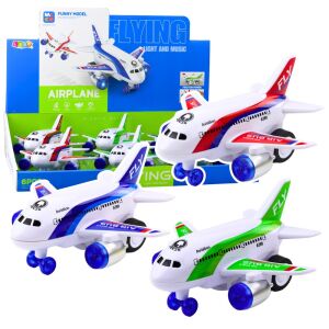 Akkumulátoros utasszállító repülőgép fények hangok hangok Drive Mix – 24223