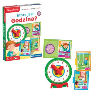 Oktatójáték Kirakó Mennyi az idő? Nézd, ahogy lengyelül tanulok Clementoni játék közben 50771 – 28349