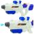 Mechanikus pumpás vízipisztoly puska fehér és kék 600ml- 25252 146216828