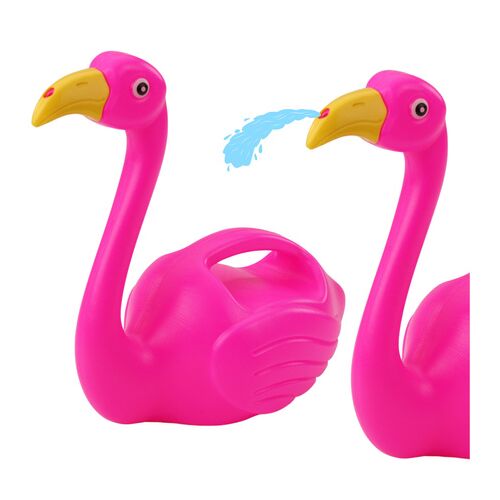 Kis műanyag öntözőkanna gyerekeknek, flamingó rózsaszín- 23270 146217043