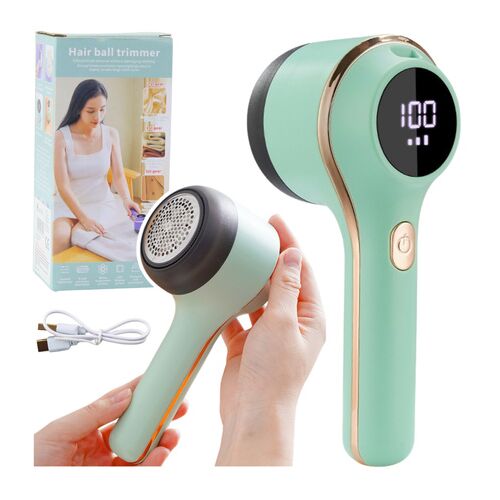 Elektromos textilborotva 3 sebességes üzemmóddal, zöld – 26190 146217141