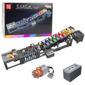 Építőkockák Gömbpálya Elektromos Motorral 1281 db. 23681