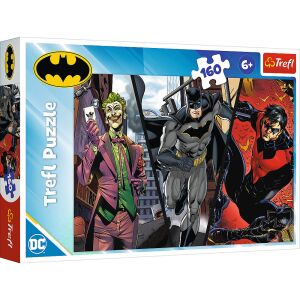 Puzzle – 160 – Akcióra kész Batman – Warner Batman 15425 14327 146217553 - Puzzle & Kirakó