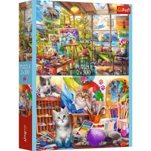 Kirakó – 2×500 – Festészeti puzzle 37530 25953pu 146217576 - Puzzle & Kirakó