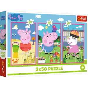 Puzzle – 3×50 – A barátság ereje / Peppa PigMix 26548 146217915 - Puzzle & Kirakó