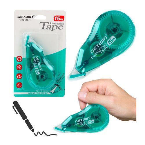 Javítószalag Egér Iskola Iroda 15m x 5mm Zöld – 21496 146218551