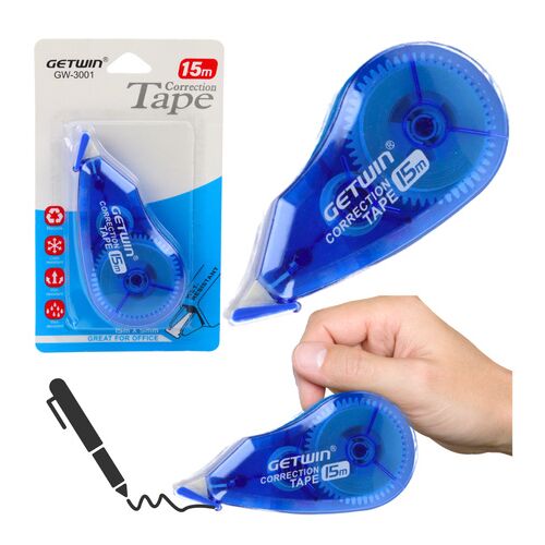 Javítószalag egér iskolai iroda 15m x 5mm kék – 21497 146218554