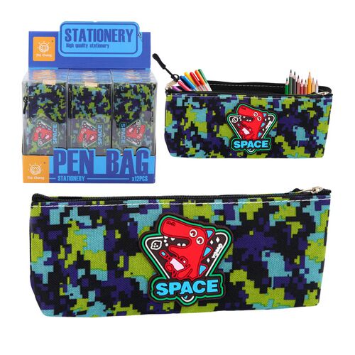 Ceruzatartó Space Dinosaur Pixels Blue Green 20x8cm 21995 146218964