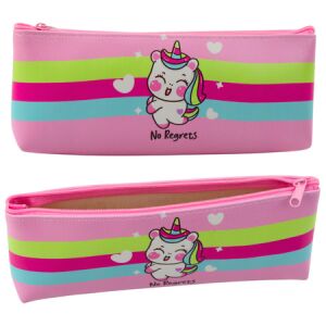 Iskolai tolltartó lányoknak Unikornis pasztell rózsaszín – 21989 146219185 - Tolltartó