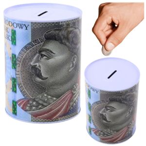 Malacpersely Fém doboz 500 arany bankjegy 16x12cm – 22084 146219394 - Persely