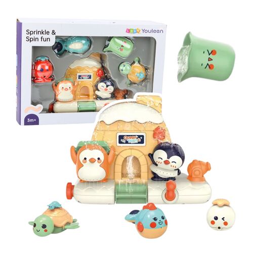 Fürdőjáték-készlet kisgyermekeknek Interaktív tengeri állatok – 22655 146219398