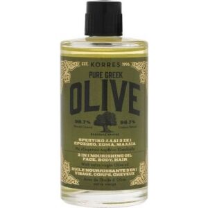 KORRES Pure Greek Olive 3in1 Nourishing Oil for Face-Body-Hair, 100 ml (5203069068096) 146219862 - Testápoló olaj