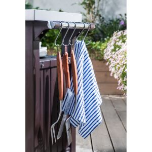 Keter Unity XL fa kinézetű kültéri multifunkciós grillasztal (404249) 146219962 - Keter