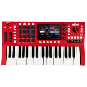 Akai MPCKEY37XEUK USB MIDI billentyűzet - Piros (MPCKEY37XEUK)