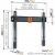 Vogel's TVM 1405 Fixed TV Wall Mount (1814050) 146220389