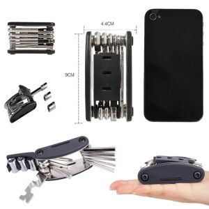 16 az 1-ben kerékpár multifunkciós készlet, villáskulcsok, csavarhúzók, imbuszkulcs, kar 146220971 - Multifunkciós szerszám