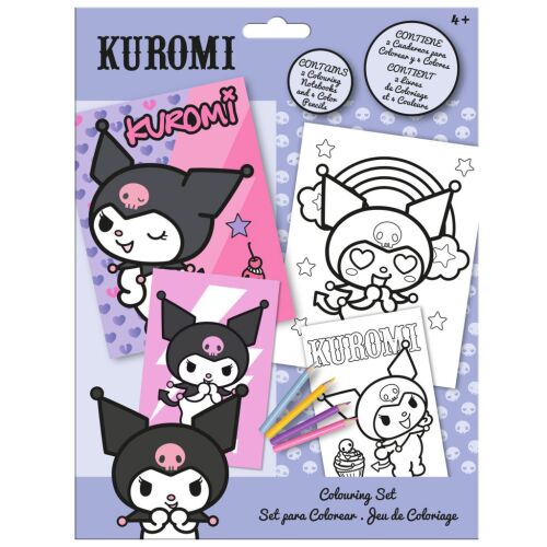 Hello Kitty Kuromi színező szett 146221868