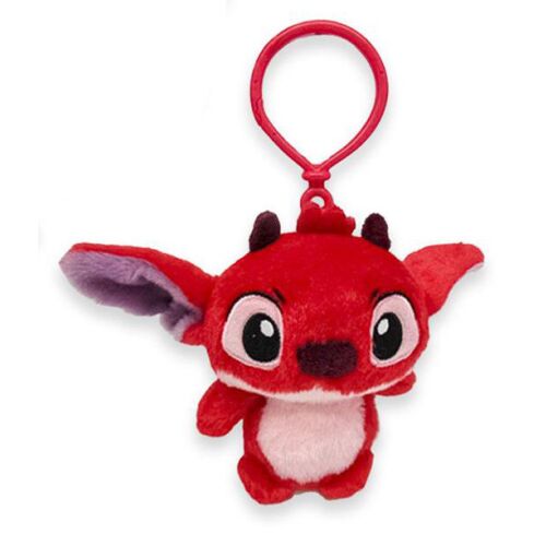 Disney Lilo és Stitch, A csillagkutya Red 3D plüss figura akasztóval, táskadísz 12 cm 146222023