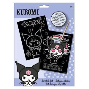 Hello Kitty Kuromi scratch képkarcoló készlet