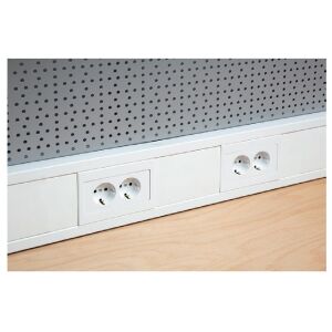 Stojak plastikowy z 2 gniazdami 146223080 - Connector & Dugalj