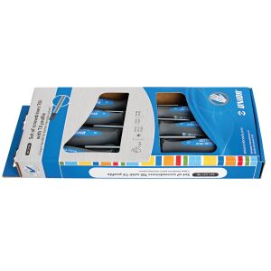 621CS7TBI Set surubelnite TORX, maner trimaterial TBI, cromate / 7 piese - 612300 146223158 - Șurubelnițe