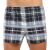 Klasszikus férfi bő szárú boxeralsók Foltýn többszínű kockás nagyméretű (KN85) 4XL 146224192