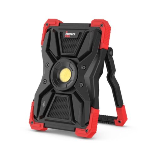 PerfectPro L-100 Hordozható LED Munkalámpa Bluetooth Hangszóróval 3000 Lumen - Fekete 146224745