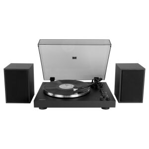 Sencor STT 650SBA Bluetooth Bakelit Vinyl lemezjátszó hangfal szettel - Fekete / Ezüst 146224798 - Lemezjátszó