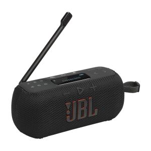 JBL Tuner 3 Bluetooth Hordozható Rádiós Hangszóró FM/DAB 7W - Fekete 146224822 - Audio