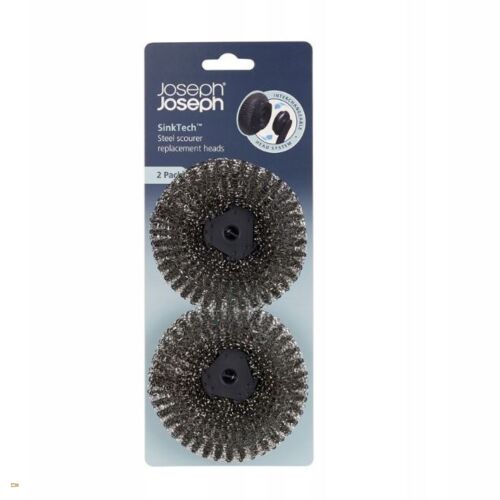Joseph Joseph 6500017 SinkTech 2 darabos Fémsúroló kefefej - Szürke 146225067