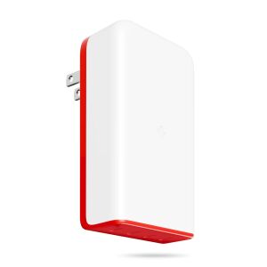 Twelve South PlugBug USB-C Hálózati gyorsöltő 120W (US) + utazó adapterkészlet - Piros/Fehér