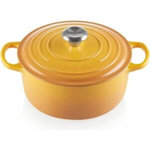 Le Creuset Signature Öntöttvas lábas fedővel Ø 24cm 4,2L - Nektársárga 146225168 - Grillezés & Kültéri főzés