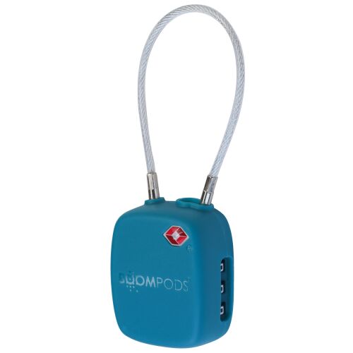 Boompods TTSAOB Kombinációs Zár Nyomkövető Find My támogatással - Kék 146225256