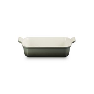 Le Creuset Heritage Kerámia téglalap alakú sötőedény 26 cm - Zöld 146225311 - Le Creuset