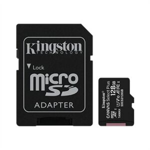 PAMIĘĆ MICRO SDXC 128 GB UHS-I/W/ADAPTER SDCS2/128 GB KINGSTON 146226227 - Karta pamięci