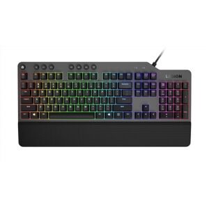 Lenovo Legion K500 Gaming-Tastatur USB QWERTZ US-Englisch Schwarz, Grau 146226287 - Peripheriegeräte