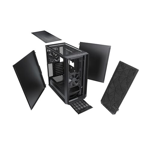 Fractal Design Meshify C Czarny Solid
