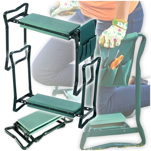 Klęcznik taboret ogrodowy składany krzesło siedzisko pianka dzień ojca taty 146226366