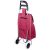 Bevásárlókocsi táskával, bordó, 30 l 146226434