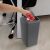 Szürke műanyag szemetes 10 l 146226563