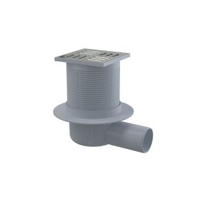 Lefolyó rács 105x105 / 50 mm okosszifon 146226599 - Beépítő elem