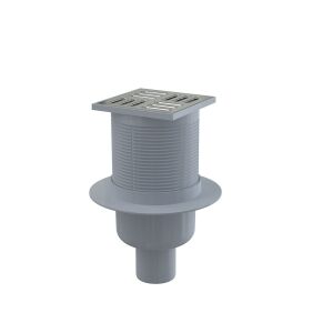 Lefolyó rács 105x105 / 50 mm okosszifon 146226607 - Beépítő elem