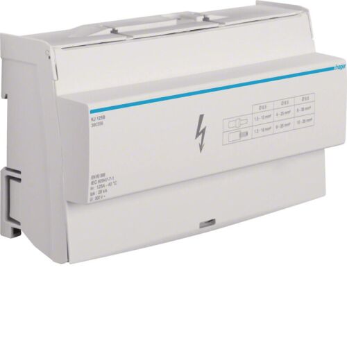 4 pólusú elosztó blokk In = 125 A