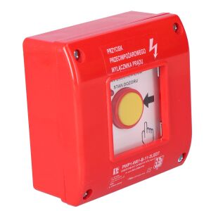 Tűzvédelmi (PPOŻ) áramkapcsoló PWP1-W01-B-11-2LED7\. 146226746 - Tűzjelző