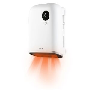 Електрически стенен вентилаторен отоплител за баня с Wi-Fi, DOMO, 2000 W, бял 146226937 - Електрическо отопление