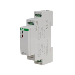 Bistabil relé memóriával, DIN sínre szerelhető, 230v, bemeneti relével 160a/20ms BIS-411M-LED